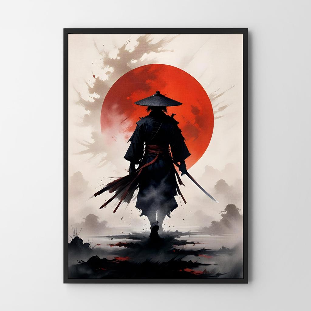 Poster Posters Japanese Samurai