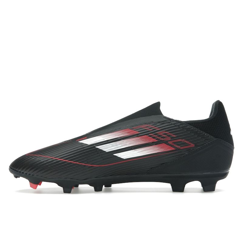 Adidas Adizero F50 League Laceless FG MG Stealth Victory Pack Unisex Sneakers Black Core-Black Iron-Metallic IE1242