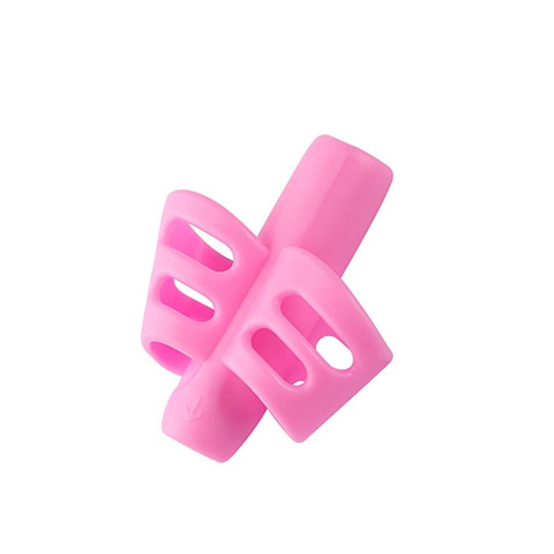 

10 шт. Тримачі для ручок для дітей, для письма від руки, тримачі для олівців, інструменти для письма для дітей для домашнього навчання та дошкільної освіти, тримачі для ручок рожевий