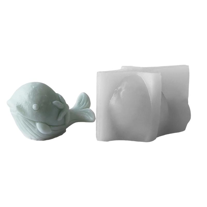 

Versatile Sturdy Silicone Dolphin Mold for Cakes Soaps Candle and Chocolates Making Home Baking Essential Decoration 1