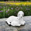 Lamb Model Resin Ornament for Bedroom and Housewarming