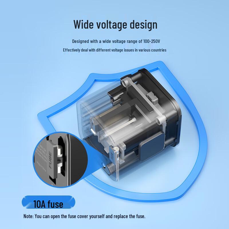 Philips Universal Travel Power Adapter CN plug (adapter included)