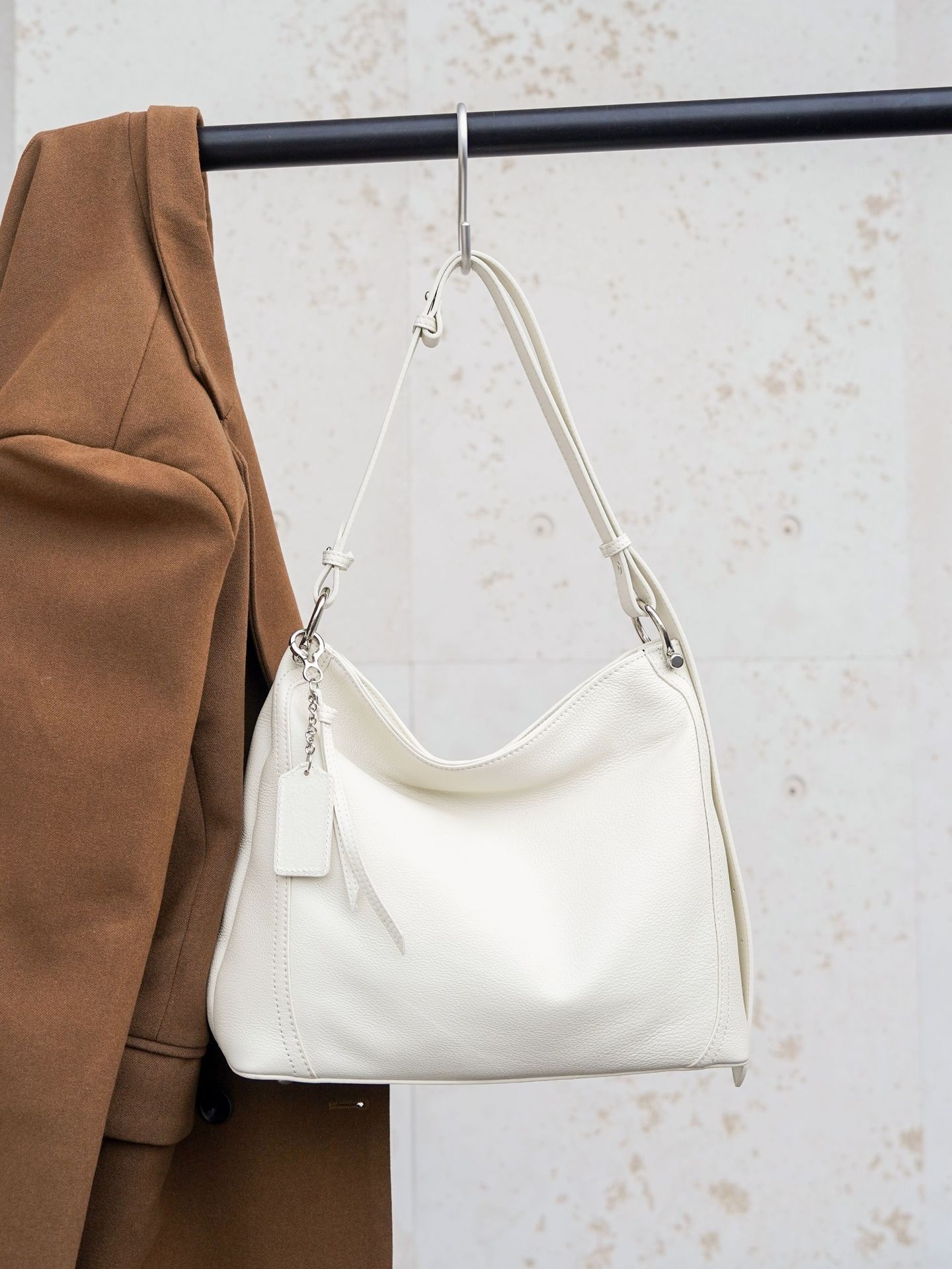 Retro First Layer Natural Fall Cowhide Shoulder Bag Women S Fashion Portable Practical Soft Leather Bag Genuine Leather
