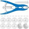 10/15/20Pcs DIY Stress Ball Kit Make Your Own Stress Toy Blank Pressure Ball Skin DIY Kit with Expander Tool for Adults Beginner