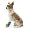 Yousheng 4Pcs Pet Stocking Puppy Print Anti-skid Breathable Elastic Pet Dogs Three Sections Long Socks for All Seasons