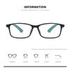 Men's New Square Frame High-definition Anti-blue Light Reading Glasses Neutral Fashion Luxury Ultra-light TR90 Reading Glasses