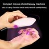 Mini Mouse Nail Lamp, Handheld Folding Phototherapy Machine, Drying UV Curing Phototherapy Lamp, Nail Baking Lamp