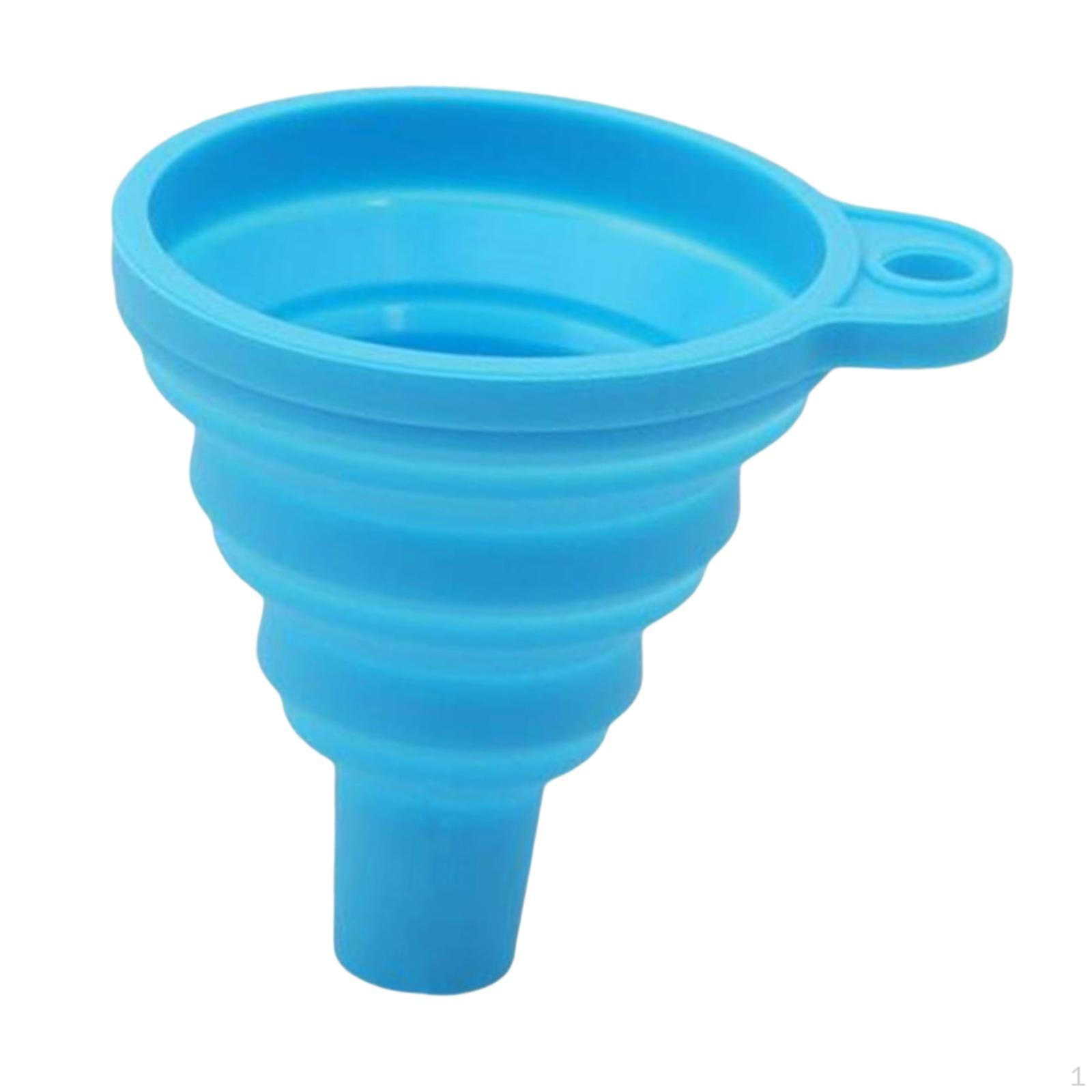Collapsible Silicone Kitchen Funnel Kit