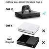 Supporto da parete durevole per console XB One X, portaoggetti, supporto, accessori, organizer per console, rack, supporto, base