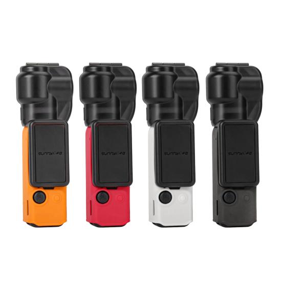 Osmo Pocket 3 Gimbal Kamera için Silikon Koruyucu Kılıf Çizilmez Darbeye Dayanıklı Tam Koruma Gimbal Koruyucu Kılıf