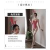 New Sexy Lingerie Bunny Sexy Onesie Chest Pad Garter Belt Open Gear Uniform Temptation Pajama Set
