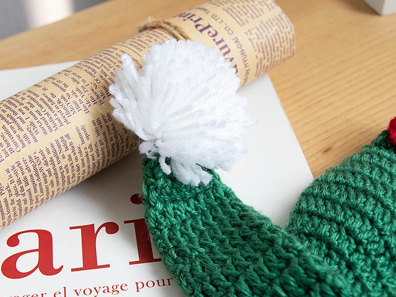 Handgestrickte niedliche Weihnachtsmütze Foto-Requisite für Kinder