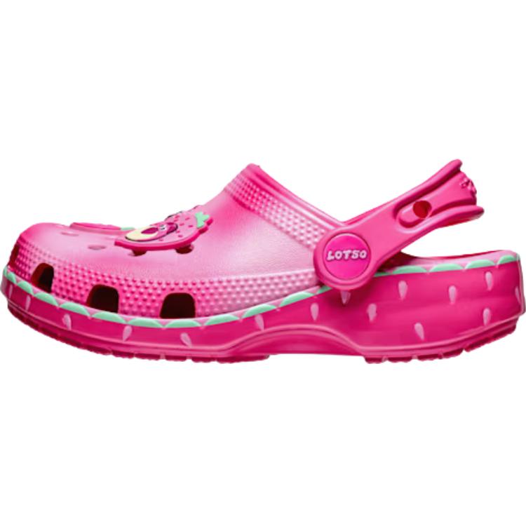 Disney X Crocs Pixar Лотсо Удобные Легкие Дышащие Низкие Повседневные Обувь для Ходьбы Детская обувь Розовый 212242-90H 22-23