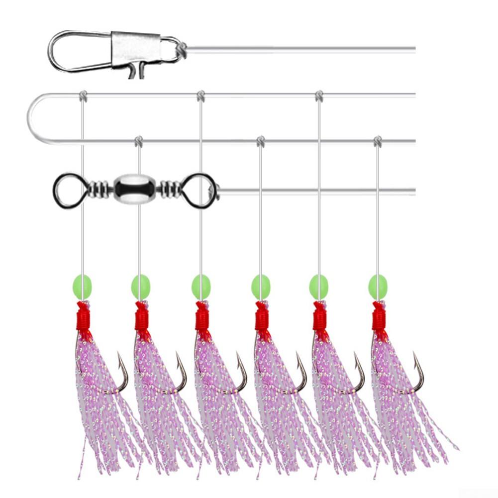 Angelhaken-Zubehör Bunte Angel-Sabiki-Rigs