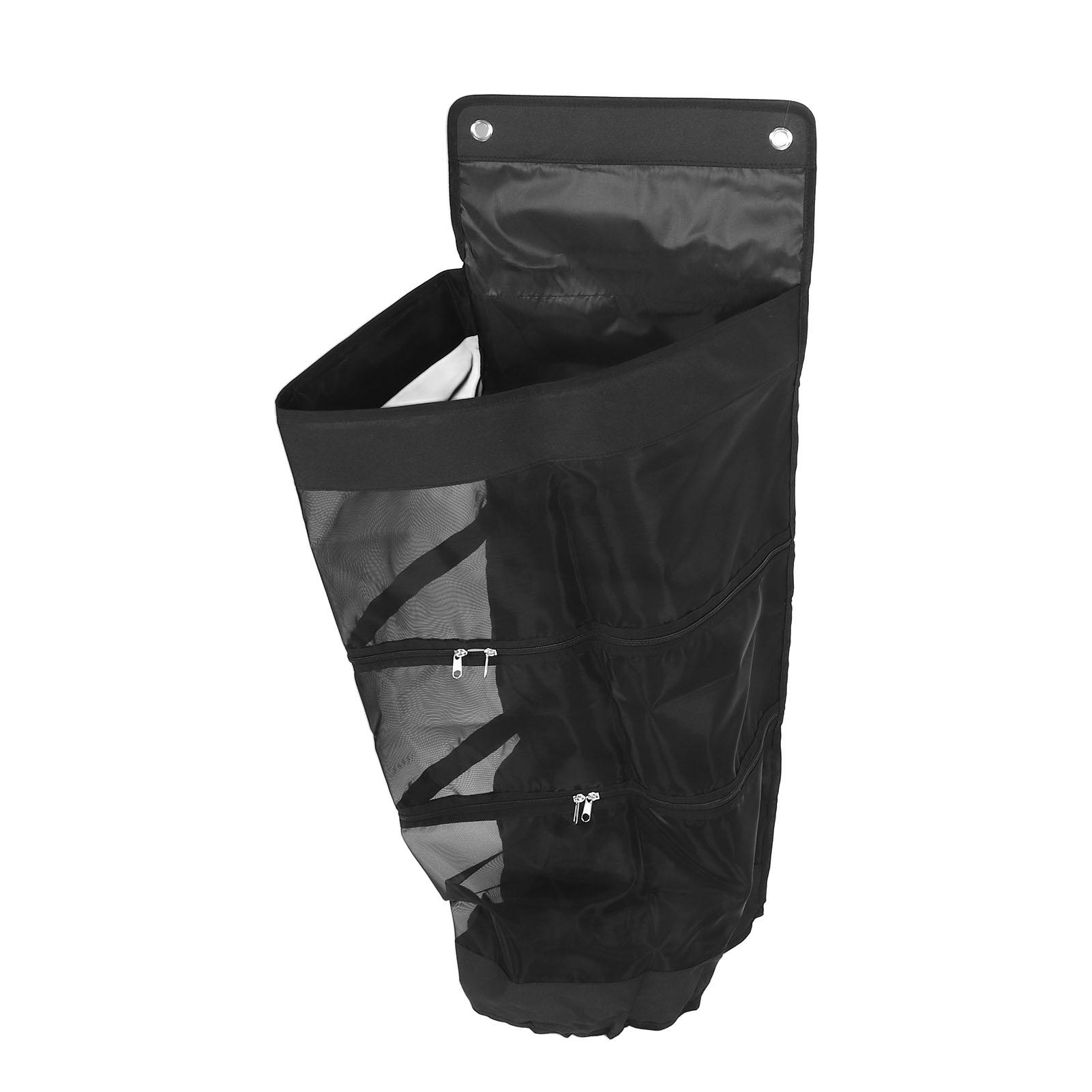 

Hanging Sports Storage Bag Door Back Hanging Garage Sports Equipment Hanging Organizer for Basketball Football