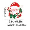 New fashion christmas brooches - sleigh, santa, and reindeer pins for women