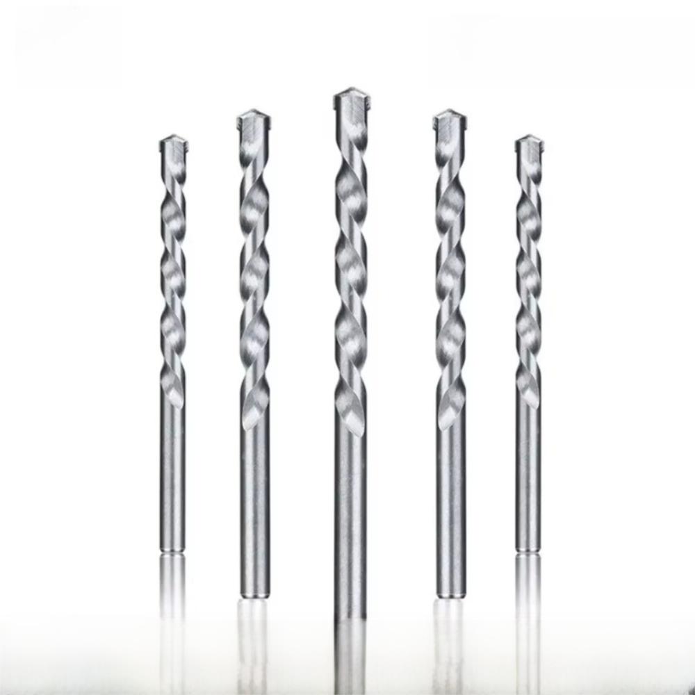 New 4/6/8/12mm Wall Drill Bits High Speed Steel Carbide Tipped Masonry Drill Bit Impact Drills Concrete