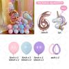 18Pcs Rainbow Unicorn Birthday Decoration Balloons Set Girl Pink Latex Balloon Birthday Supplies Baby Shower Air Globos