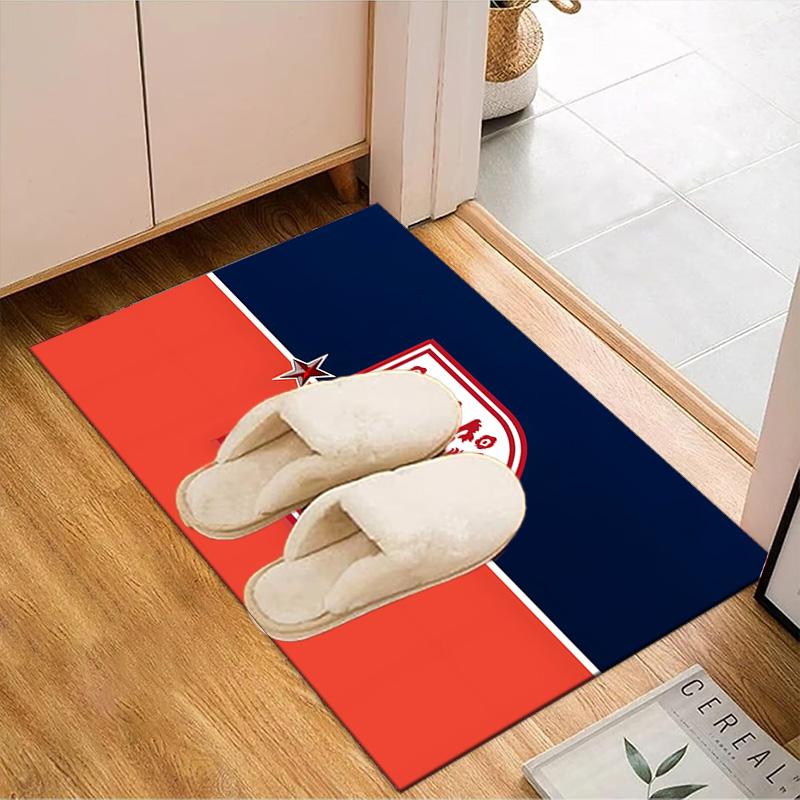 England Football Crest Printed Office Carpet Chair Cushion  Entryway Rug, Rugs for Living Room, Bedroom Christmas gifts