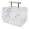Hamster Carrier Cage Acrylic Bite Proof Portable Small Animal Carry Case for Hamsters Golden Bears