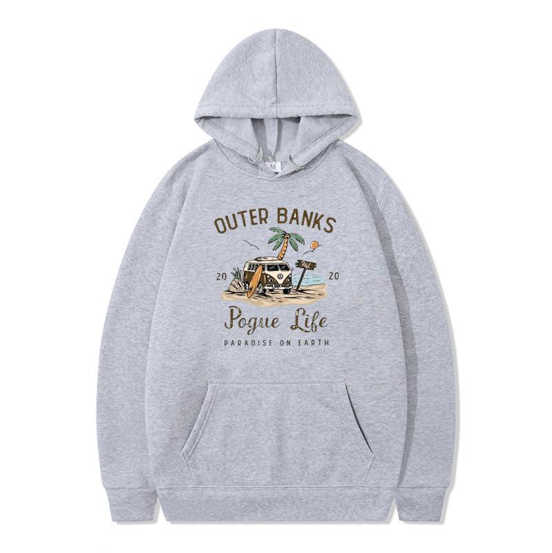 New College Style Pullover Hoodie for Men In Spring and Autumn Fashion, Trendy Outerwear, Instagram Brand for Women, Hip-hop