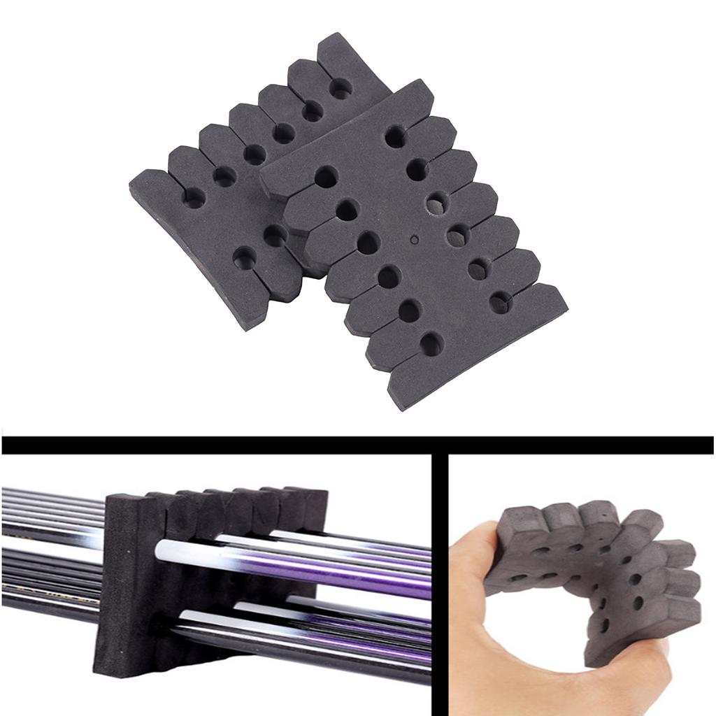 10Pcs Arrows Separator Quiver Protection Arrows Support Shelf Holder Light Weight Foam Arrow Rack Hunting Accessory