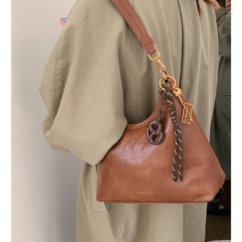 Tote Bag Women'S Bag Autumn And Winter Armpit Bag Large Capacity Fashion Versatile Retro Commuter Shoulder Bag