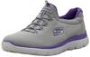 Summits Sneaker Charcoal-purple Color