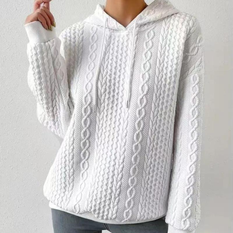 

Женский повседневный пуловер с круглым вырезом и длинными рукавами, осенние топы 2XL