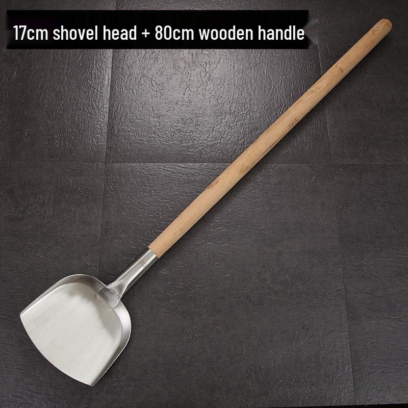 Large 304 Stainless Steel Canteen Wok Spatula