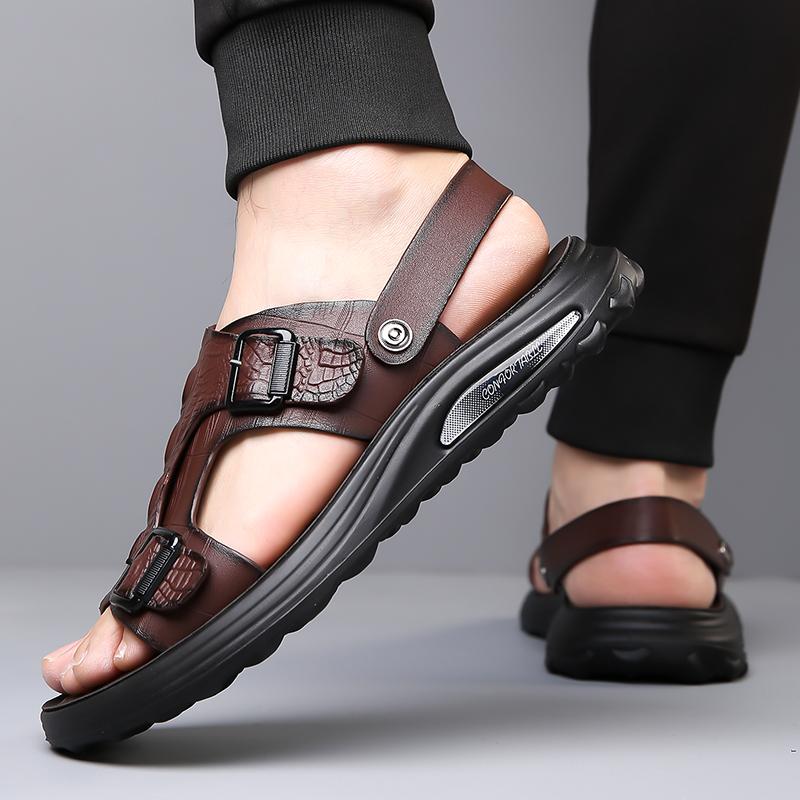 Mode Neue Rutschfeste Sportliche Ballerinas Schnelltrocknend Herren Wading Aqua Slipper Streetstyle Zehensandalen Outdoor Herren Sommer Freizeit Sandalen