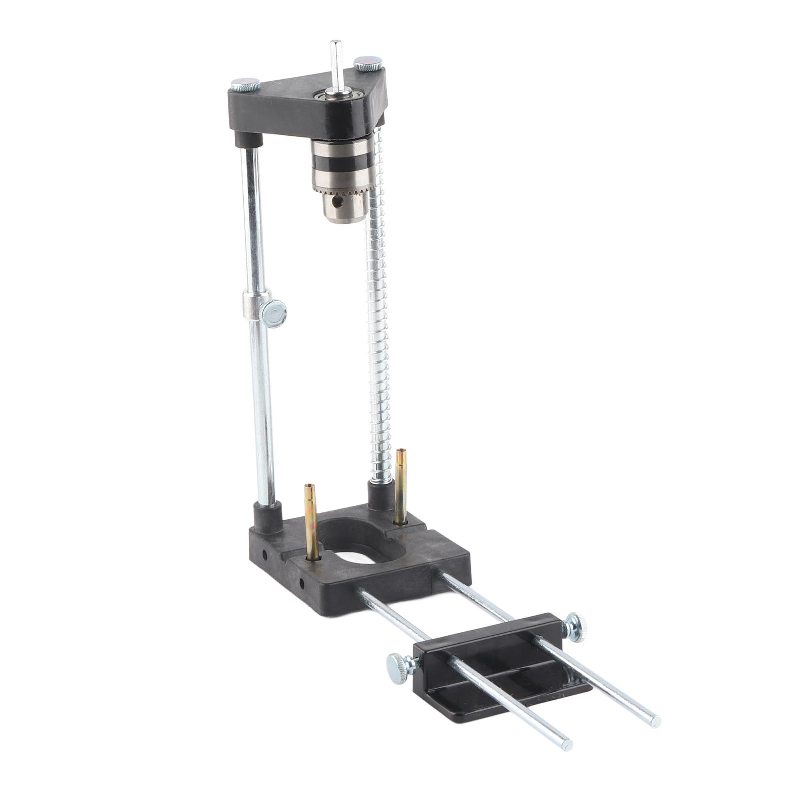 

Деревообрабатывающий кондуктор для сверления Регулируемый шаблон для сверления Локатор пробойника для отверстий для плотника Пластиковое основание