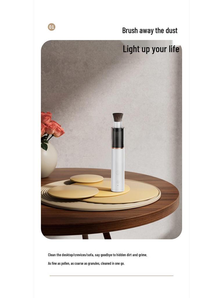 High Suction Portable Wireless Handheld Vacuum Cleaner for Desktop and Car