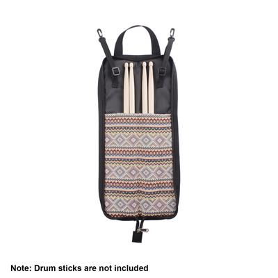 Borsa per bacchette Bacchette Mazze Custodia Tessuto Oxford con Ganci Appendiabiti Resistente all'usura Portatile Tamburo