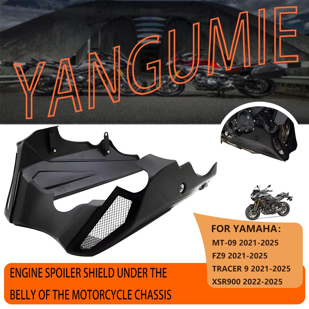 Used for Yamaha MT-09 MT 09 Tracer9 2025-2025 XSR900 FZ9 Motorcycle Chassis Underneath Engine Spoiler Fairing Guard 2025 2025