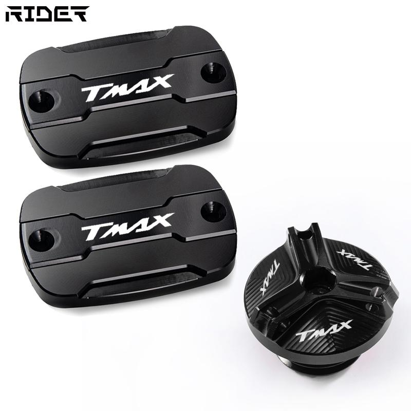 For Yamaha T-max TMAX 530 500 560 TMax530 SX DX TECH Max TMAX560 Motorcycle Front Brake Fluid Cap Fuel Tank Cap Protection