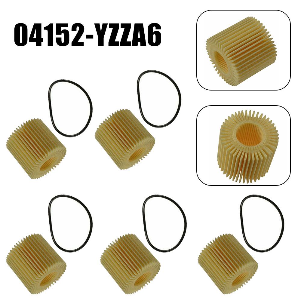 #04152-YZZA6 Oil Filter 5PCS/set Accessories Engine Parts