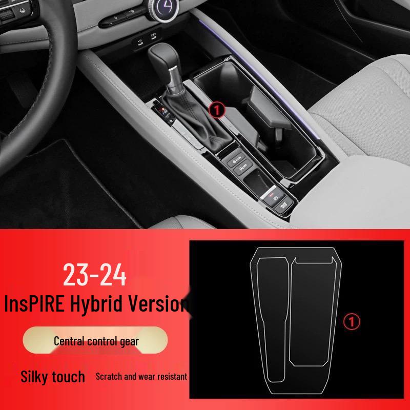 Honda Inspire Interior Protection Film for Center Console & Dashboard Decoration