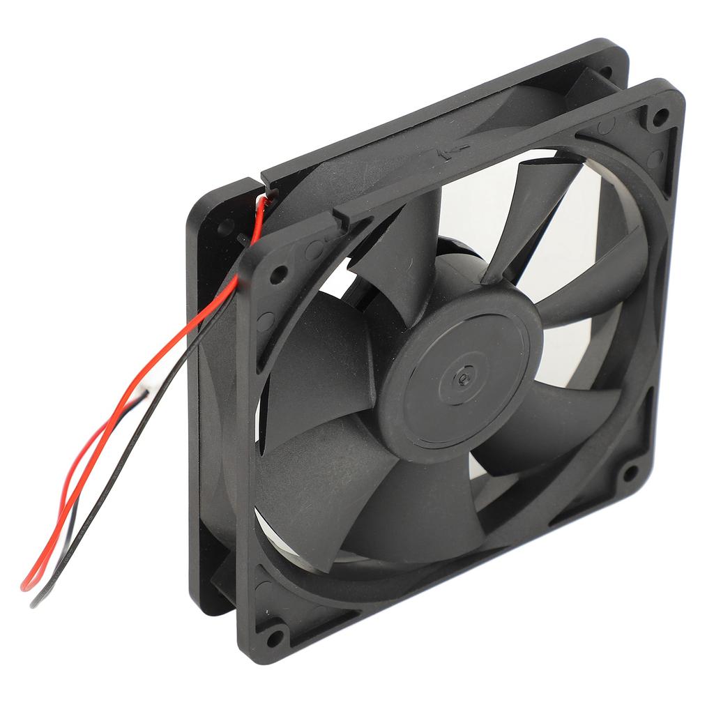 Dual Ball Bearing Fan 4.72in DC12V 2600RPM 92.1CFM Axial Exhaust Blower Fume Smoke Extractor for