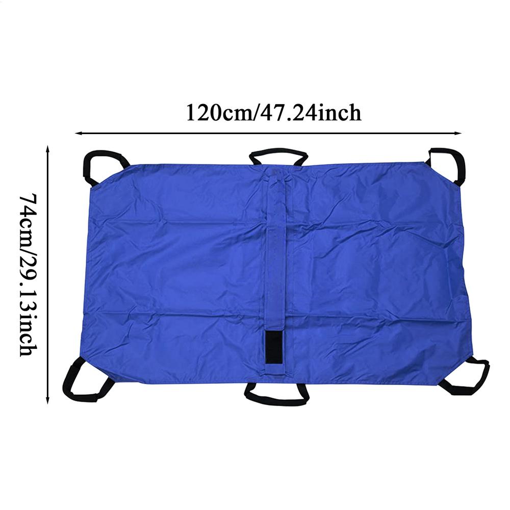 

Dog Stretcher Carrier Animal Carrier Stretcher Multifunctional Foldable Design Patient Pet Transfer Rescue Tool With Safety синій