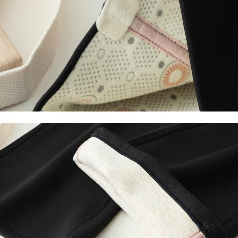 Long Shark Pants for Women High Waist Pants Autumn Winter Fleece Lined Slimming Flared Pants Warm Long Pants Loose Fashion Bell Bottom Pants