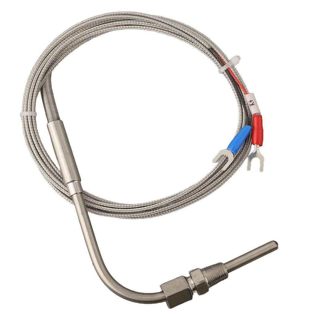 NPT Exhaust Probe K Type Thermocouple Adjustable Length Cable Inner Insulation