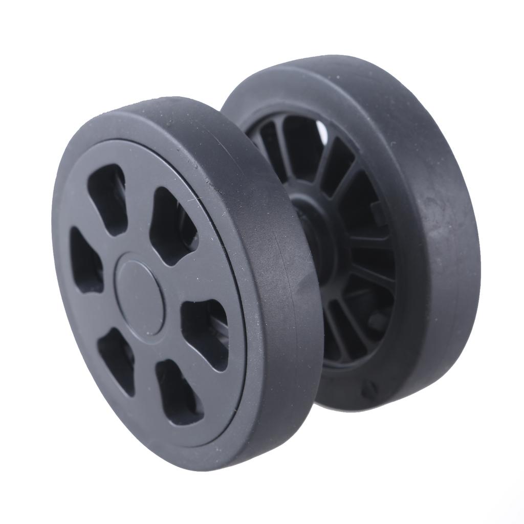 Sada 8 cestovních zavazadel Kufr Náhradní kolečka 60x12mm Plastová kolečka Opravné sady Police Náhradní kolečka