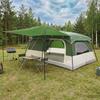 Family Tent Green 500 x 400 x 230 cm Polyester and Steel