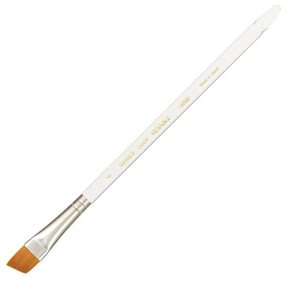 

Holbein Watercolor Brush, Sable, 500A, Angle, No. 4, 203753
