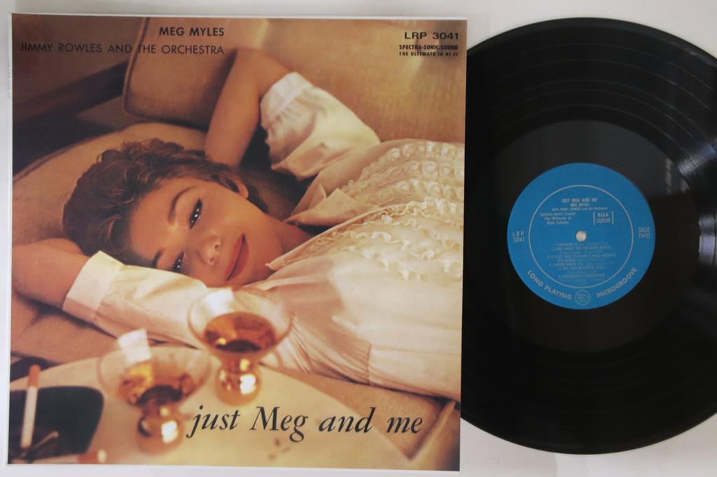 LP Record MEG MYLES - Just Meg And Me LRP3041 LIBERTY US Pop Used