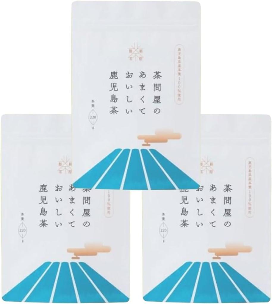 Sweet and Delicious Kagoshima Tea from a Tea Wholesaler Kagoshima Tea Japanese Tea Sencha Tea Tea Time Delivery X 3 Kagoshima, (660g (220g Bags))