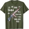 Funny Gun Rifle USA Flag Offensive Humor Patriotic TShirt 100 Cotton ONeck Summer Short Sleeve Casual Unisexs Tshirt Size S3XL
