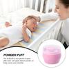 FRCOLOR Baby Powder Puffs, Set of 2, Powder Case Container, Talcum Powder, Empty, Pink, Baby Powder, Plush Puff, Kids Powder Puff, For Babies and Chil