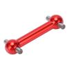 4PCS Aluminum Alloy Dog Bone Drive Shaft Set for    01  02 RC Car Upgrade Parts